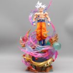 Mô hình Dragon Ball Songoku bản năng vô cực dáng đứng có LED - Ảnh 2