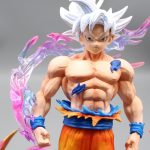 Mô hình Dragon Ball Songoku bản năng vô cực dáng đứng có LED - Ảnh 6
