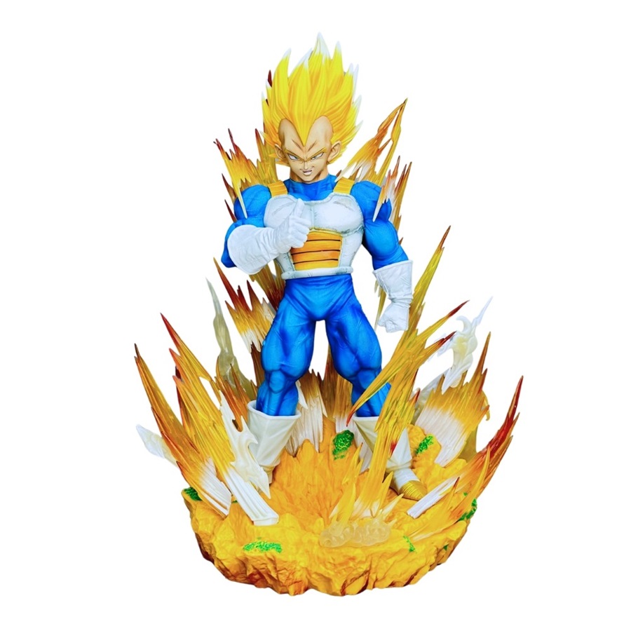 Mô hình DragonBall Vegeta SSJ1 dáng đứng kêu hãnh