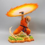 Mô hình Dragon Ball Earth Krillin sử dụng lưỡi cưa khí - Ảnh 2