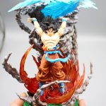 Mô hình Dragon Ball Songoku nâng cầu có base đèn LED - Ảnh 5