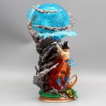 Mô hình Dragon Ball Songoku nâng cầu có base đèn LED - Ảnh 8