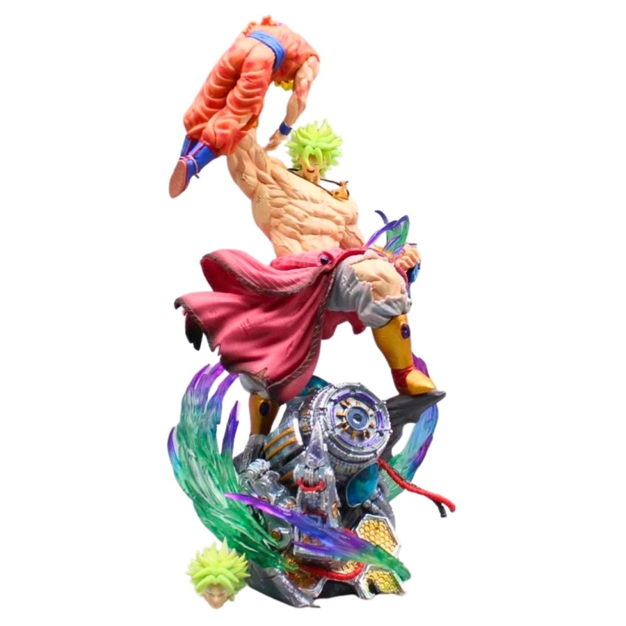 Mô hình Dragon Ball Broly đấm Goku