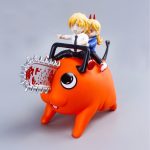Mô hình Chainsaw Man 3 nhân vật chính cưỡi Pochita - Ảnh 10