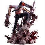 Mô hình Chainsaw Man dạng chiến đấu siêu ngầu