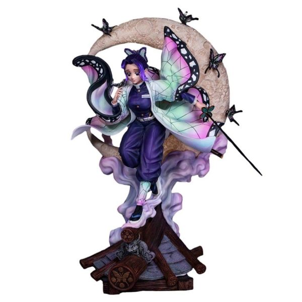 Mô Hình Kimetsu No Yaiba Shinobu dáng đứng có LED ánh trăng