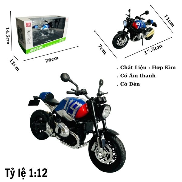 Mô hình mô tô BMW R9T