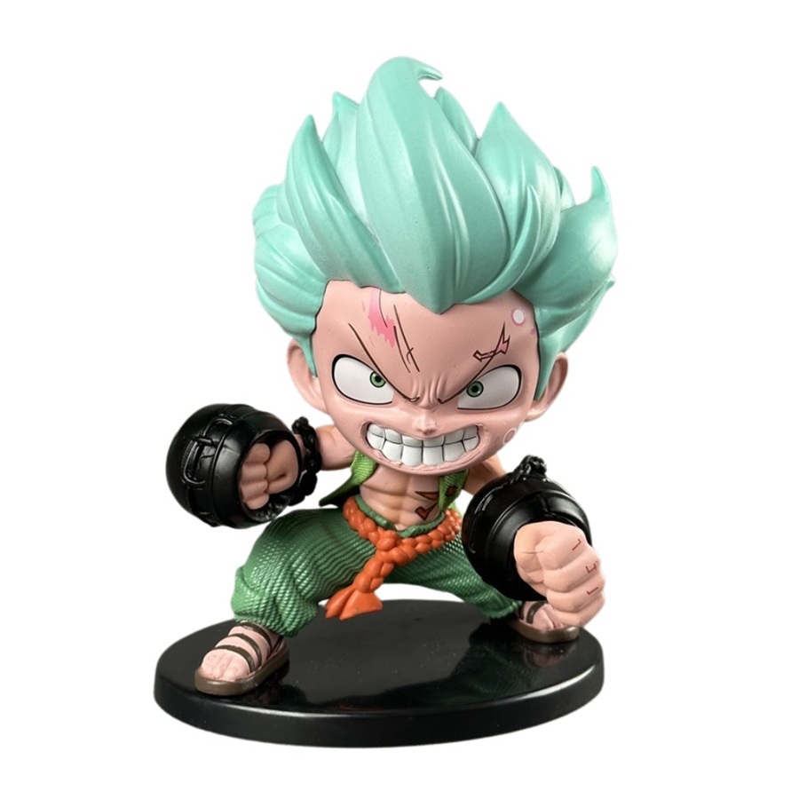 Mô hình One Piece Zoro AI chibi đấm bốc