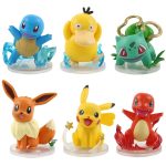 Mô hình Pokemon bộ 6 nhân vật Pokemon có đế