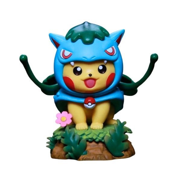 Mô hình Pokemon Pikachu cosplay Fushigibana bản cao cấp