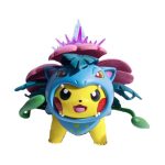 Mô hình Pokemon Pikachu cosplay Fushigibana mega bản cao cấp