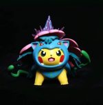 Mô hình Pokemon Pikachu cosplay Fushigibana mega bản cao cấp - Ảnh 2
