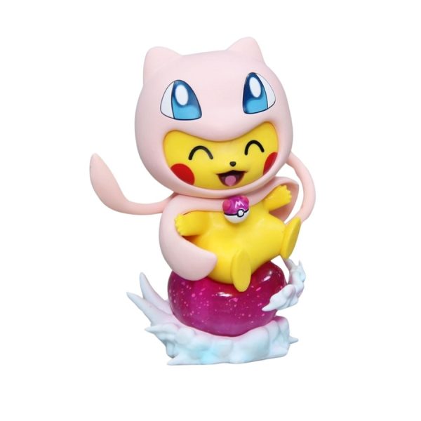 Mô hình Pokemon Pikachu cosplay Mew bản cao cấp