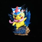 Mô hình Pokemon Pikachu cosplay Ninja bản cao cấp - Ảnh 2