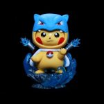 Mô hình Pokemon Pikachu cosplay Squirtle bản cao cấp - Ảnh 2