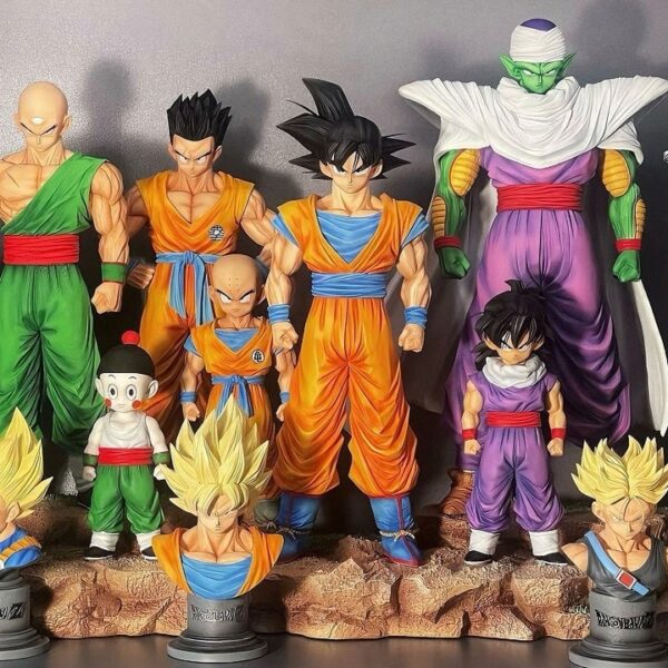 Mô Hình Dragon Ball trọn bộ chiến binh Z cao cấp dáng đứng