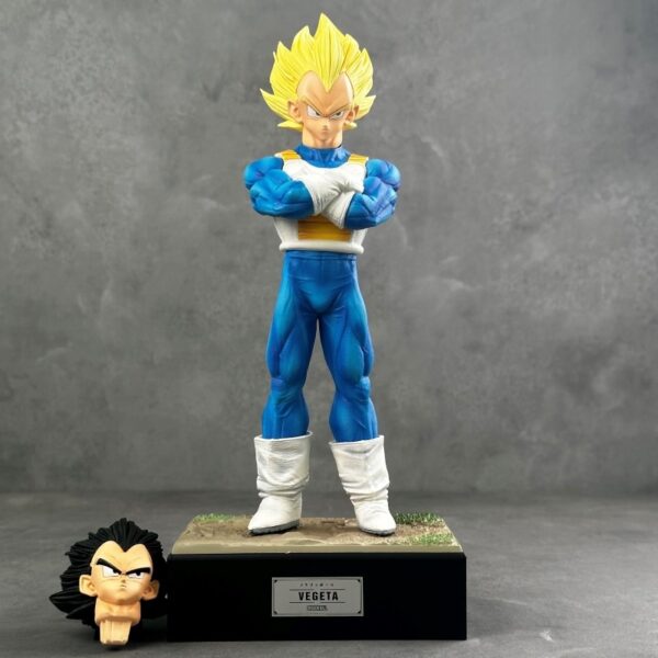 Mô Hình Dragon Ball Vegeta Saiyan 2 cao cấp dáng đứng có kệ