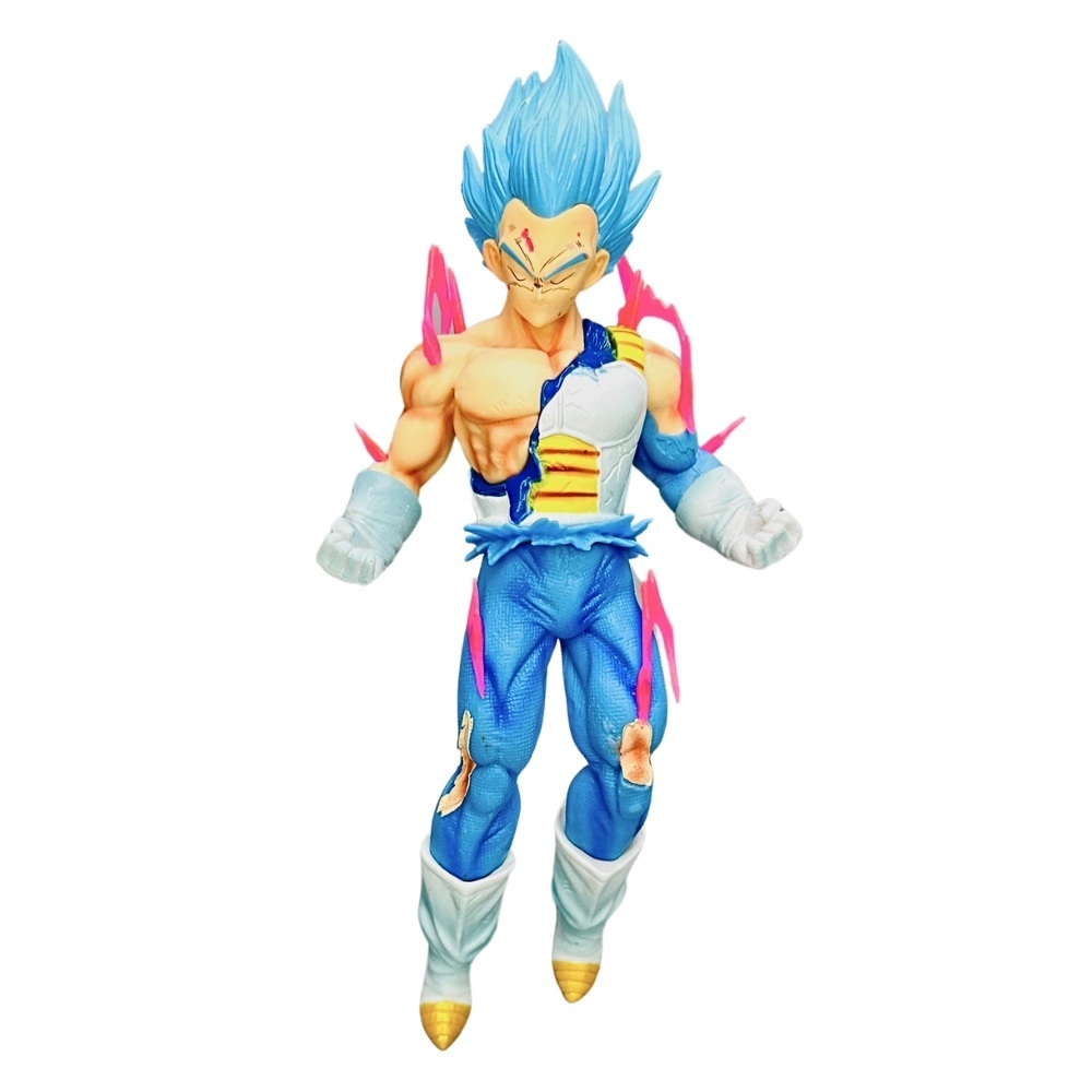Mô Hình Dragon Ball Vegeta tóc xanh rách áo cao 20cm