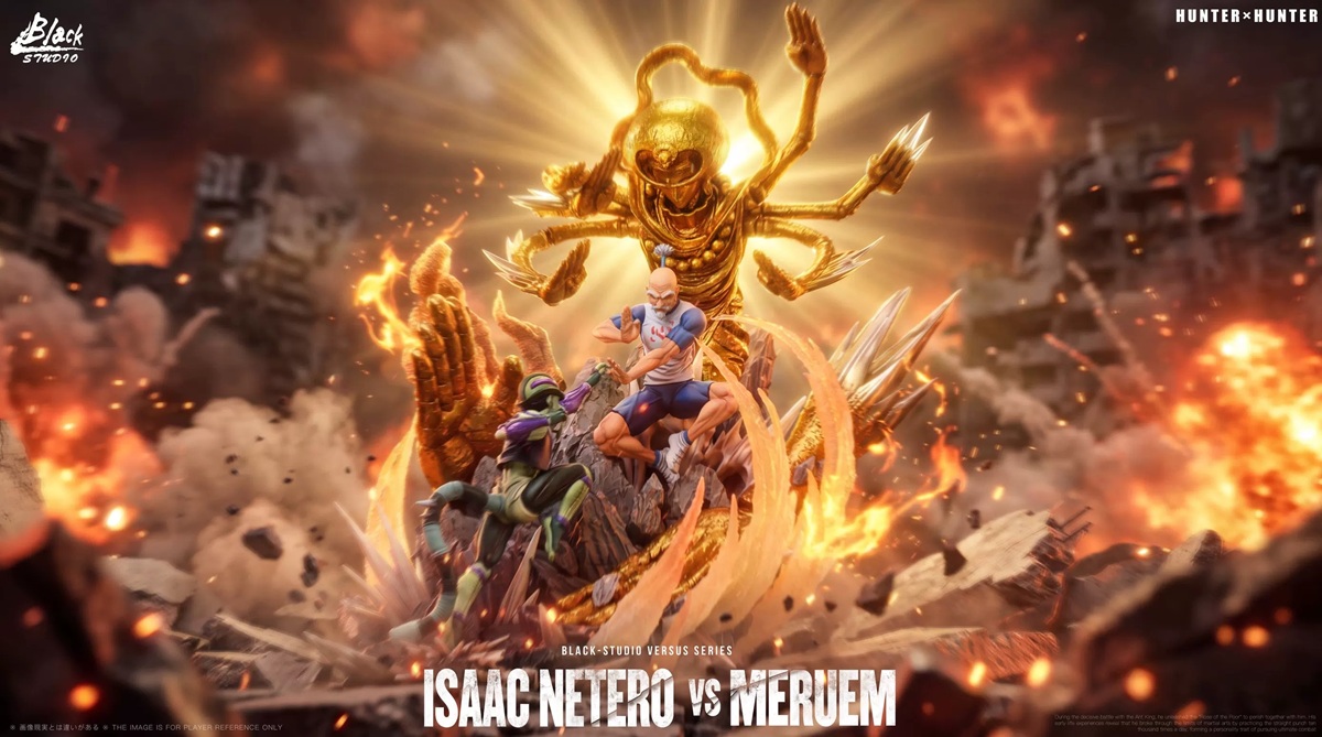 [Pre-order] Mô hình Hunter x Hunter Meruem & Netero Black Stone Studio