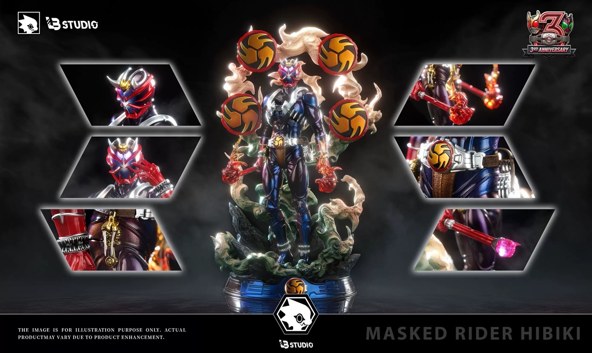 [Pre-order] Mô hình Kamen Rider Hibiki LB Studio