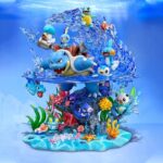 [Pre-Order] Mô hình Pokemon Blastoise cao cấp có LED cao 30cm