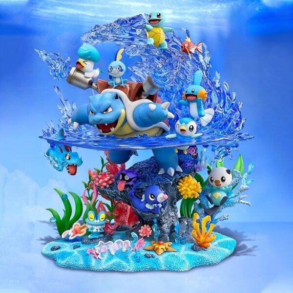 [Pre-Order] Mô hình Pokemon Blastoise cao cấp có LED cao 30cm