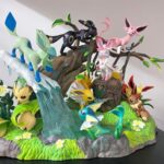 [Pre-Order] Mô hình Pokemon gia đình Eeveelutions cao cấp có LED cao 27cm - Ảnh 9