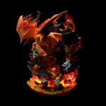 [Pre-Order] Mô hình Pokemon hệ Lửa Charizard Charmander cao cấp có LED cao 37.5cm - Ảnh 4