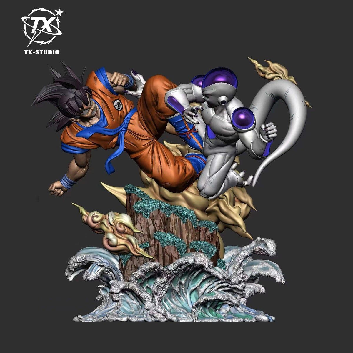 [Pre-order] Mô hình Dragon Ball Goku VS Frieza 1/6 TX Studio