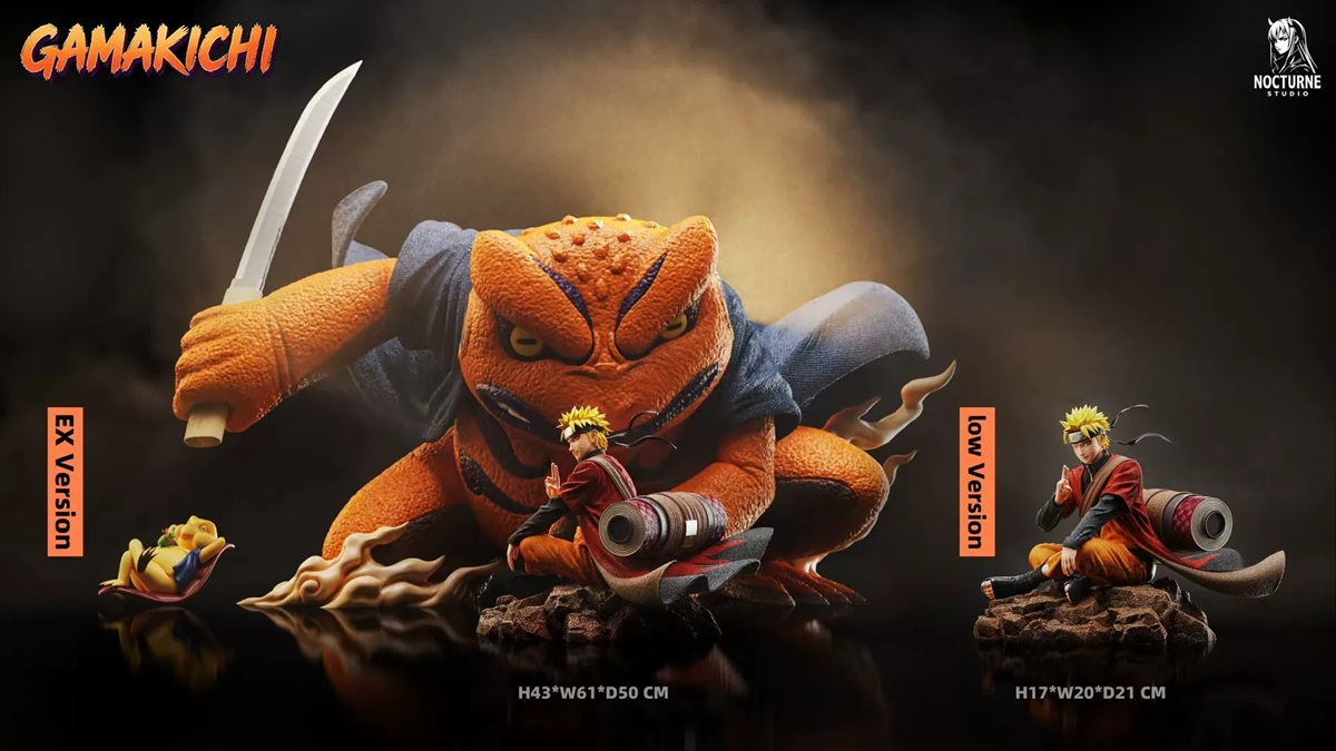 [Pre-order]Mô hình Naruto Gamakichi 1/7 Nocturne Studio