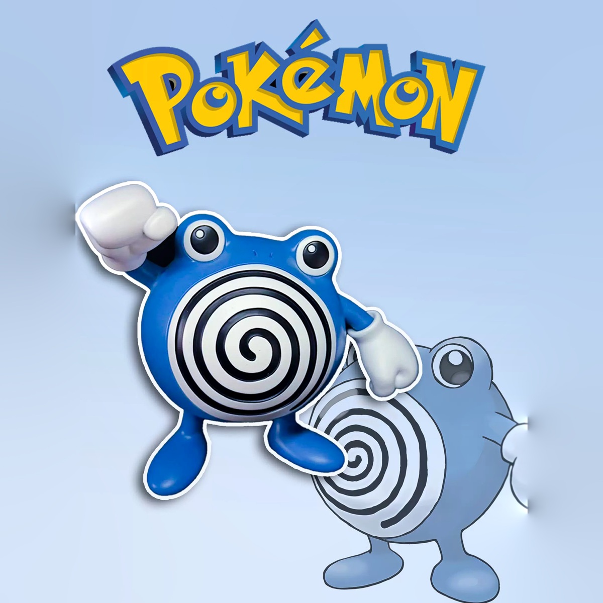 [Pre-order] Mô hình Pokemon Poliwhirl 1/10 LD Studio & Zao Meng Fang Studio