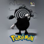 [Pre-order] Mô hình Pokemon Poliwhirl 1/10 LD Studio & Zao Meng Fang Studio - Ảnh 3