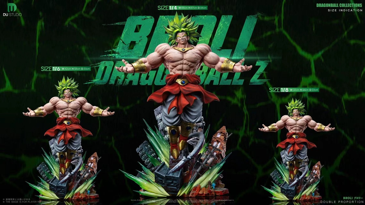 [Pre-order] Mô hình Dragon Ball Siêu Saiyan Huyền Thoại Broly Du-Studio