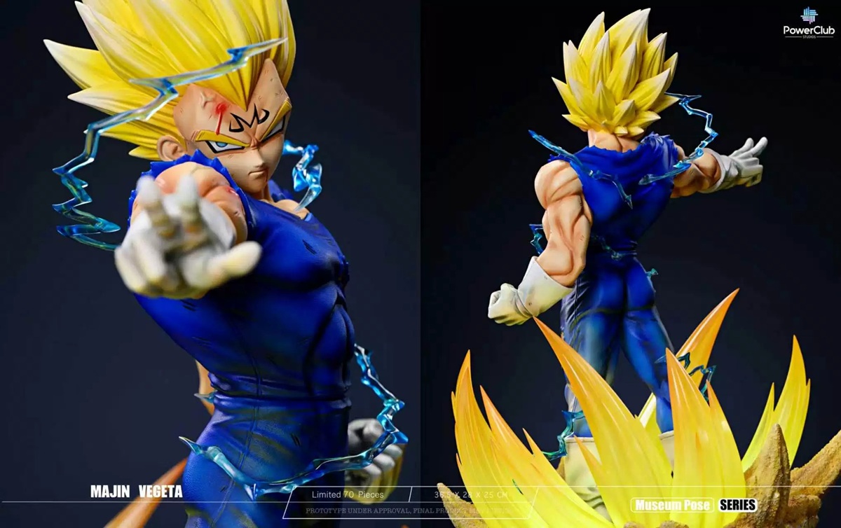 [Pre-order] Mô hình Dragon Ball Ultra ego Vegeta & Majin Vegeta 1/6 PowerClub Studios