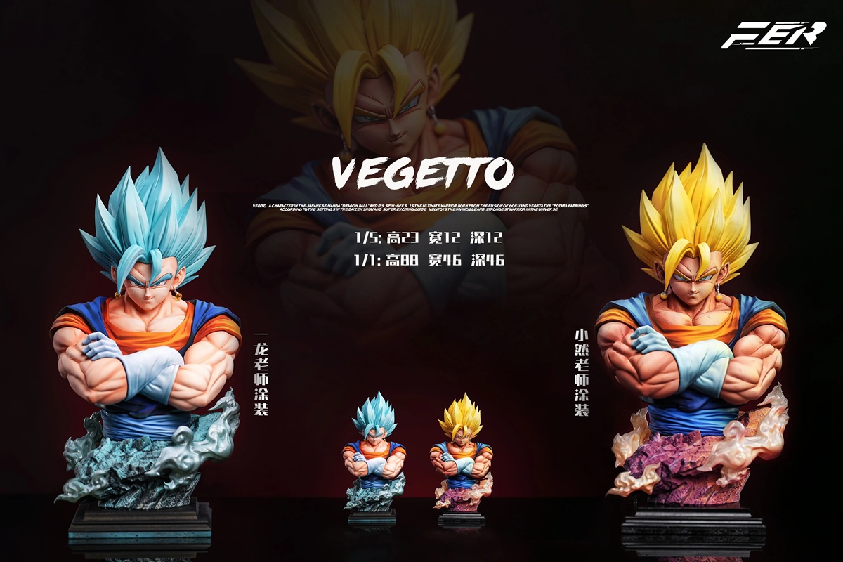 [Pre-order] Mô hình Dragon Ball Vegito Bán Thân Fer Studio