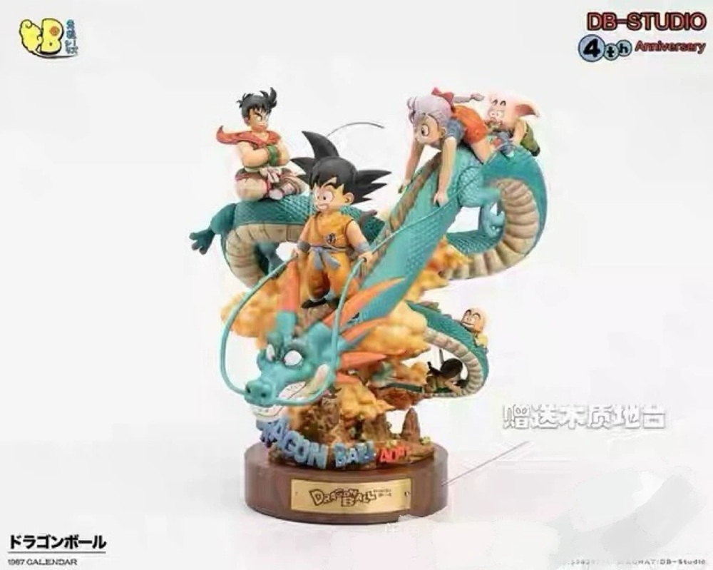 [Pre-order] Mô hình Dragon Ball Kid Goku cưỡi Thần Long Bản kỷ niệm 4 năm DB Studio