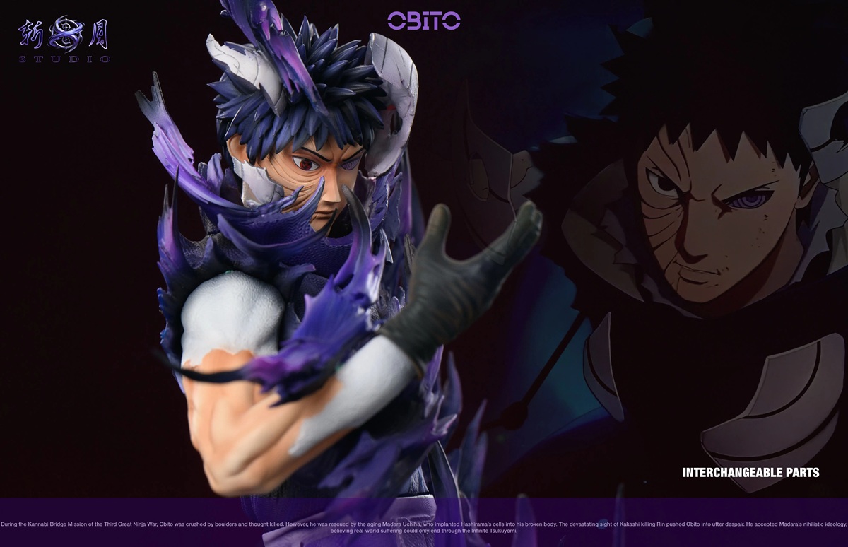 [Pre-order] Mô hình Naruto Uchiha Obito - Kamui Bản Mặt Nạ Trắng Zhan Yue Studio