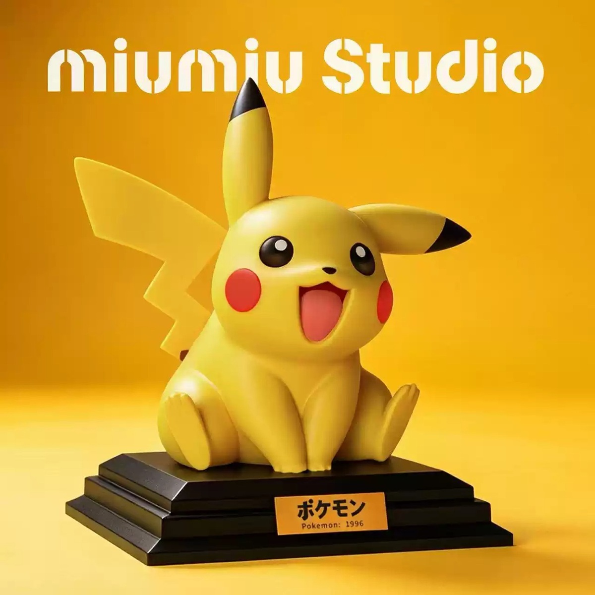 [Pre-order] Mô hình Pokemon Pikachu Hoài Niệm 30 Năm 1/10 Miumiu Studio