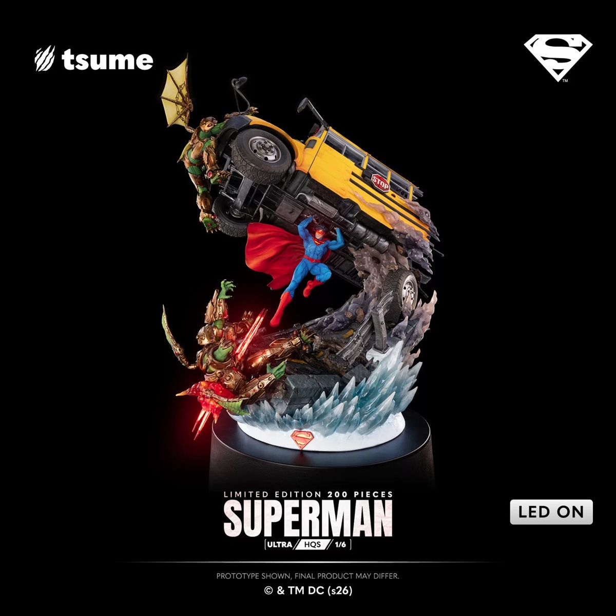 [Pre-order] Mô hình Superman UHQS 1/6 Tsume Art