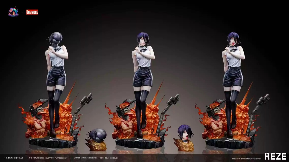 [Pre-order] Mô hình Chainsaw Man Reze One More x YQY Studio