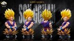 [Pre-order] Mô hình Dragon Ball Gohan Super Saiyan 2 bán thân Jindoun Cloud Studio - Ảnh 4