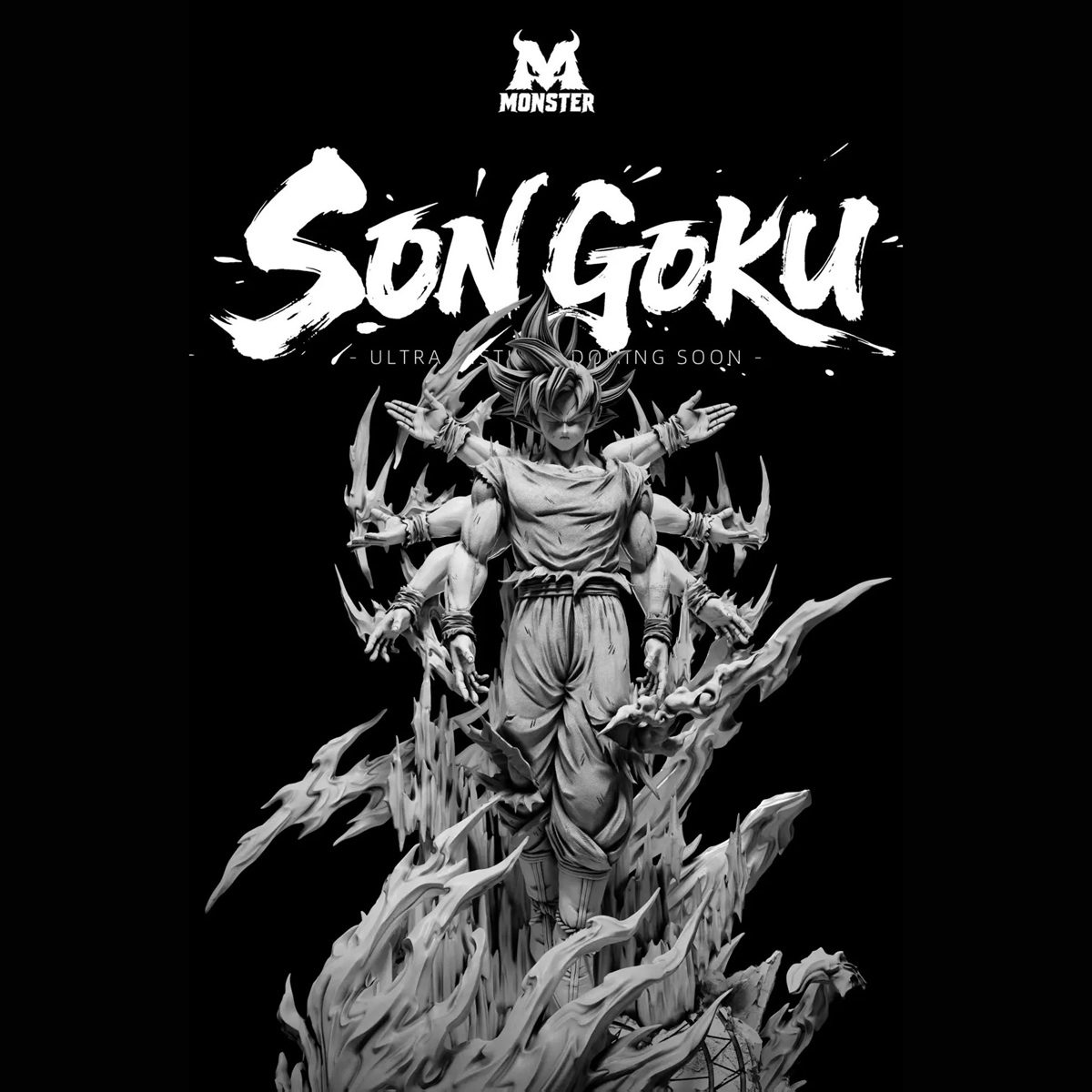 [Pre-order] Mô hình Dragon Ball Goku Ultra Instinct 1/6 Monster Studio