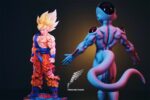 [Pre-order] Mô hình Dragon Ball Son Goku Super Saiyan 1 1/2 Freewing Studio - Ảnh 4