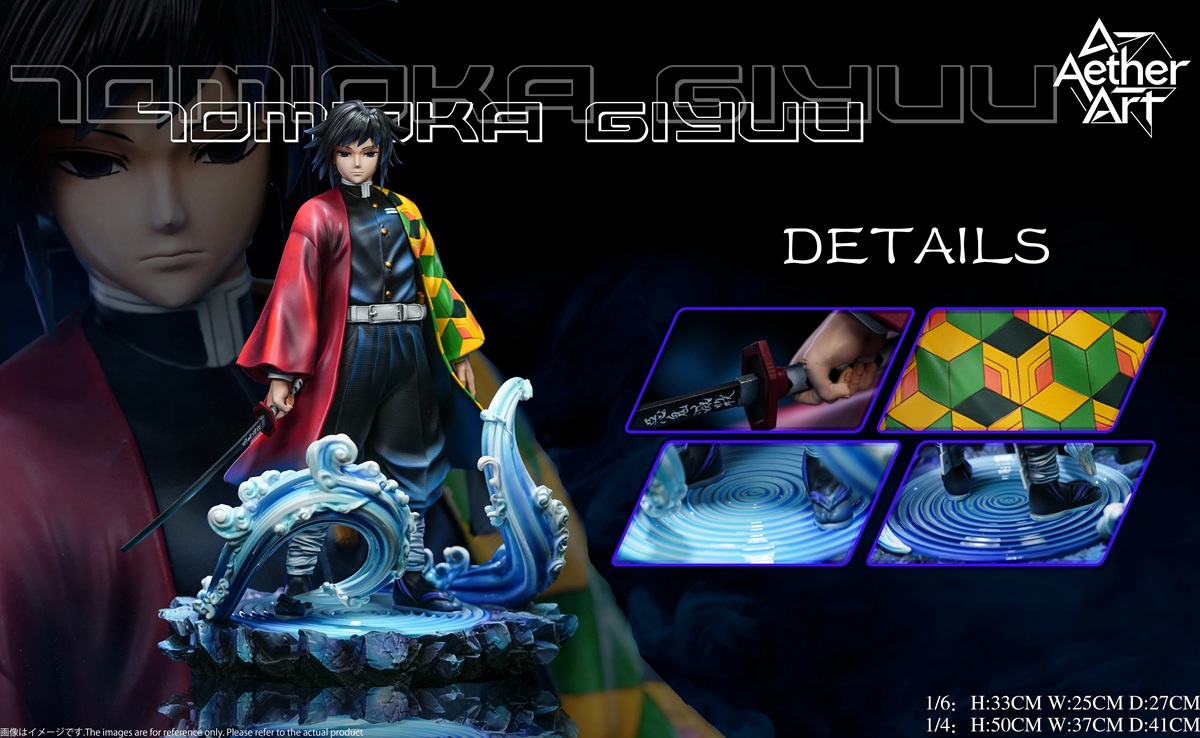[Pre-order] Mô hình Kimetsu No Yaiba Thủy Trụ Giyuu & Xà Trụ Obanai Aether Art Studio