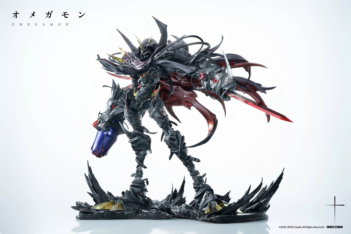 [Pre-order] Mô hình Omegamon Zwart Defeat Cross Studio