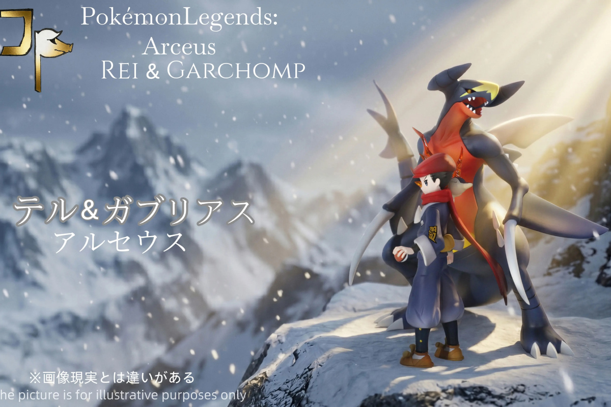 [Pre-order] Mô hình Pokemon Rei & Garchomp 1/20 JP Studio