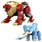 [Pre-order] Mô hình siêu nhân Gaoranger Gao Lion Khổng Lồ & Gao Elephant Bandai Shokugan SMP - Ảnh 2