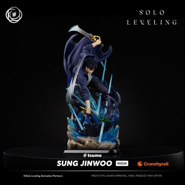 [Pre-order] Mô hình Solo Leveling Sung Jin-Woo & Igris 1/6 Tsume Art