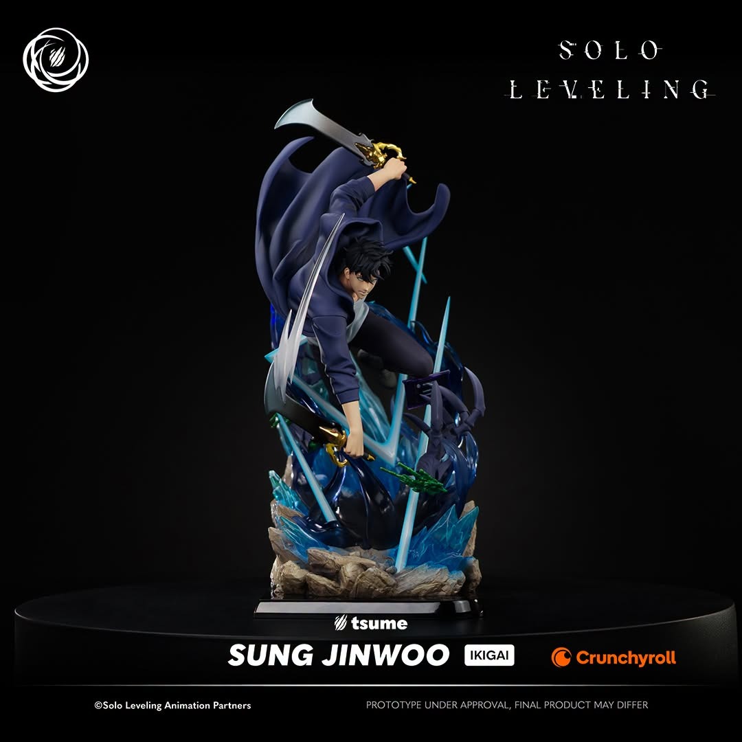 [Pre-order] Mô hình Solo Leveling Sung Jin-Woo & Igris 1/6 Tsume Art