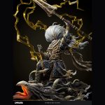[Pre-order] Mô hình Dark Souls 3 Nameless King 1/4 Chikara Studio - Ảnh 3